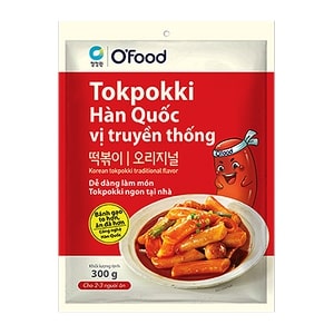 O'FOOD - Tokbokki Hàn Quốc Vị Truyền Thống - 300G