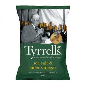 TYRRELLS - Khoai Tây Chiên Sea Salted & Cider Vinegar