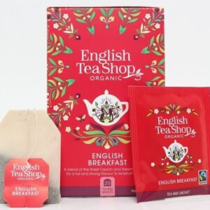 ENGLISH TEA SHOP - Trà English Breakfast - 20 Gói - Organic