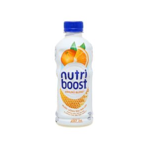 NUTRIBOOST - Sữa Và Nước Trái Cây Vị Cam - 297Ml