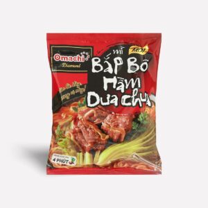 OMACHI - Mỳ Bắp Bò Hầm Dưa Diamond - 120G