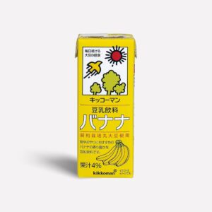 KIKKOMAN - Sữa Đậu Nành Vị Chuối - 200Ml