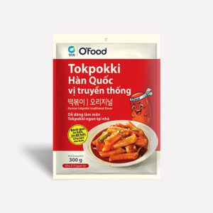 O'FOOD - Tokbokki Hàn Quốc Vị Truyền Thống - 300G
